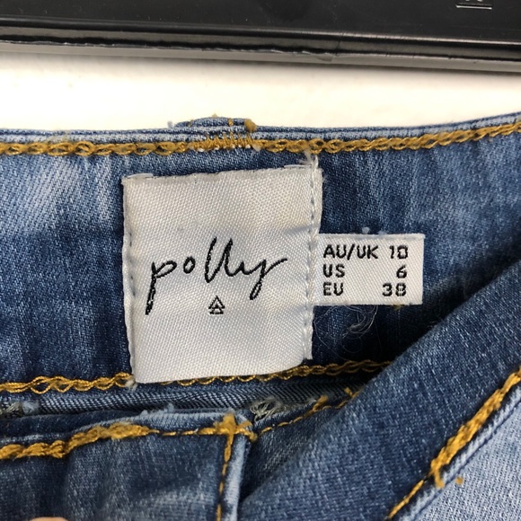 jaz denim mini skirt